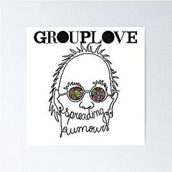 Grouplove Spreading Rumors Poster