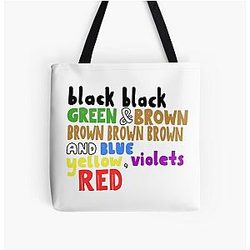 Colours Grouplove All Over Print Tote Bag