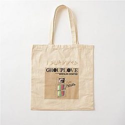 I Survived Grouplove at Breslin Cotton Tote Bag