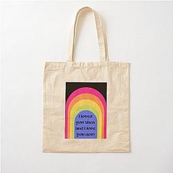 Tongue Tied Grouplove Cotton Tote Bag