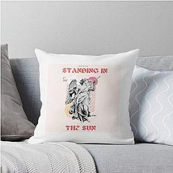 Standing in the Sun Grouplove Throw Pillow