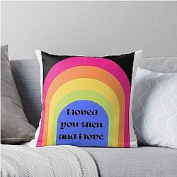 Tongue Tied Grouplove Throw Pillow