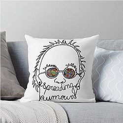 Spreading Rumors Grouplove Throw Pillow