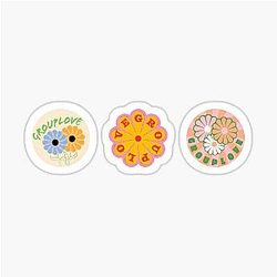 Grouplove Flower Stickers