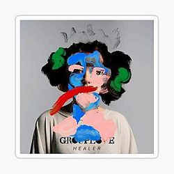Healer Grouplove Sticker