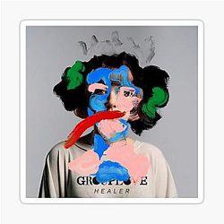 Healer Grouplove Sticker
