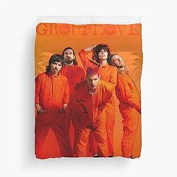 GROUPLOVE ORANGE Duvet Cover