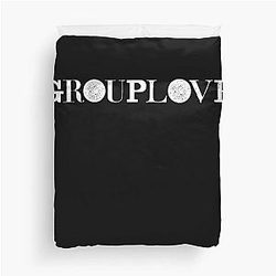 Grouplove logo duvet cover