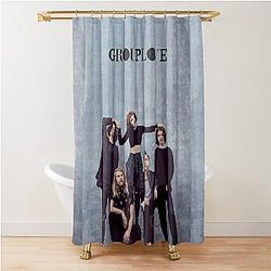 Grouplove Shower Curtain