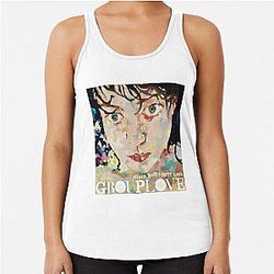 Never Trust a Happy Song, Grouplove Racerback Tank Top