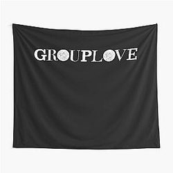 Grouplove Logo Tapestry
