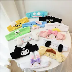 Gudetama Bad Bad Maru Pochacco Kuromi Plush Maschera per occhi Kawaiii Plush Maschera per occhi Plush Regali per ragazze