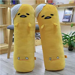 68/110cm Carino Gudetama Plush giocattolo ripieno Anime lungo cuscino Gudetama Plushies Hug sonno cuscino decorazione cuscino lavabile
