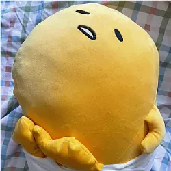 50cm Bello Gudetama Morbido ripieno peluche giocattolo confortevole Anime dietro cuscino Home Divano Decorazione Pozzo bambini regalo di Natale