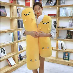 68/110cm Sanrio Gudetama lato sonno corpo cuscino morbido Cozy lungo tiro cuscino Cartoon Plush Doll Style Pillow Ragazze Regali di giorno