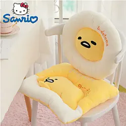 San Giorgio Anime Gudetama Plush giocattolo Kawaii Cartoon Cuscino ufficio sedile schienale cuscino Soft Throw Pillow pavimento Cuscino camera Decorat