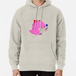 Guild Wars 2- Pousse de Quaggan rose Hoodie
