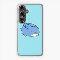 Guild Wars 2- Blue Quaggan Swimming Samsung Galaxy Soft Case