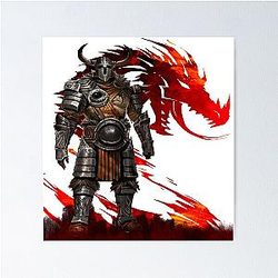 Guild Wars 2 - Nord Man Poster