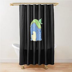 Guild Wars 2 Turtle Shell Quaggan Shower Curtain