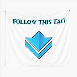 Guild Wars 2: "Follow This Tag" Commander Tag Tapestry