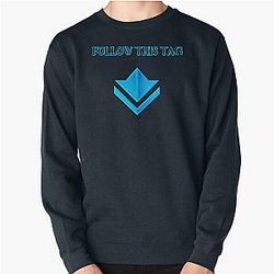 Guild Wars 2: "Follow This Tag" Commander Tag Pullover Sweatshirt
