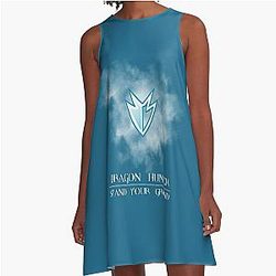 Guild Wars 2 - Drachenjäger (Cazadragones) A-Linie Kleid