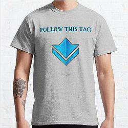 Guild Wars 2: "Follow This Tag" Commander Tag Classic T-Shirt