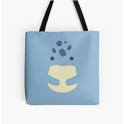 Guild Wars 2 Quaggan All Over Print Tote Bag