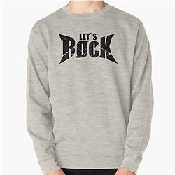 GUILTY GEAR  STRIVE LET'S ROCK BLACK Pullover Sweatshirt