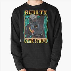 Guilty Gear Strive - Gunslinging broken messiah Happy Chaos Pullover Sweatshirt