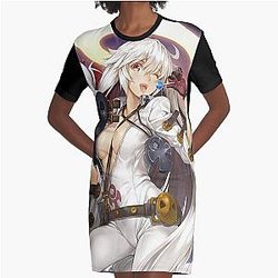 Guilty Gear Jack-O Graphic T-Shirt Dress