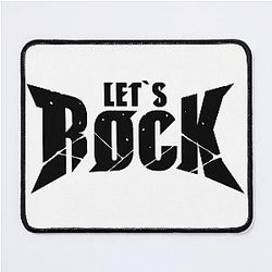 GUILTY GEAR  STRIVE LET'S ROCK BLACK Mouse Pad