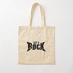GUILTY GEAR  STRIVE LET'S ROCK BLACK Cotton Tote Bag