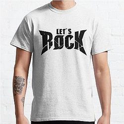 GUILTY GEAR  STRIVE LET'S ROCK BLACK Classic T-Shirt
