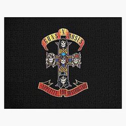 ancient Chinese cultural elements gnr guns n roses  Jigsaw Puzzle RB1911