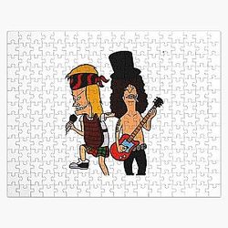 Stickers logos Art - guns n roses trend Jigsaw Puzzle RB1911