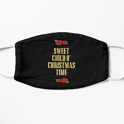 Sweet Child O  Christmas Time    Guns N Roses Christmas Card Design Flat Mask RB1911