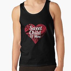 Guns n Roses Sweet Child of Mine Lyrics Tank Top RB1911