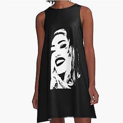 90s Gwen Stefani portrait  A-Line Dress