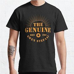 Gwen Stefani Born 1969 Music D75 Classic T-Shirt
