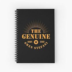 Gwen Stefani Born 1969 Music D75 Spiral Notebook