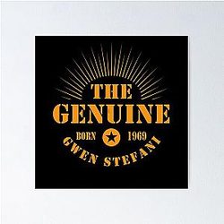 Gwen Stefani Born 1969 Music D75 Poster