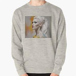 Dynamic portrait of Gwen Stefani Pullover Sweatshirt