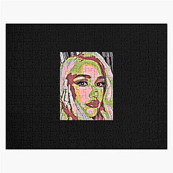 Gwen stefani pop art portrait Jigsaw Puzzle