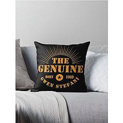 Gwen Stefani Born 1969 Music D75 Throw Pillow