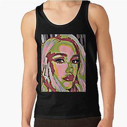 Gwen stefani pop art portrait Tank Top