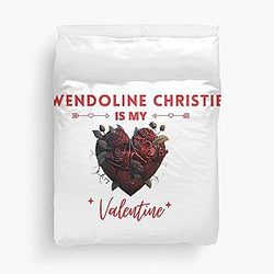 Gwendoline Christie Is My Valentine Duvet
