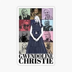 Gwendoline Christie Era Tour Sticker