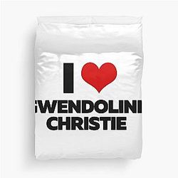 I Love Gwendoline Christie Duvet